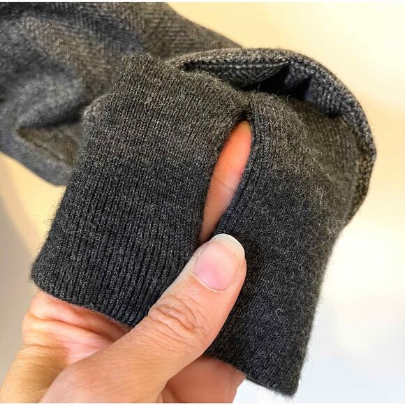 Woolrich Hooded Thumb Hole Wool Heavy Warm Winter Snow Jacket Gray Size Small - Picture 6 of 13